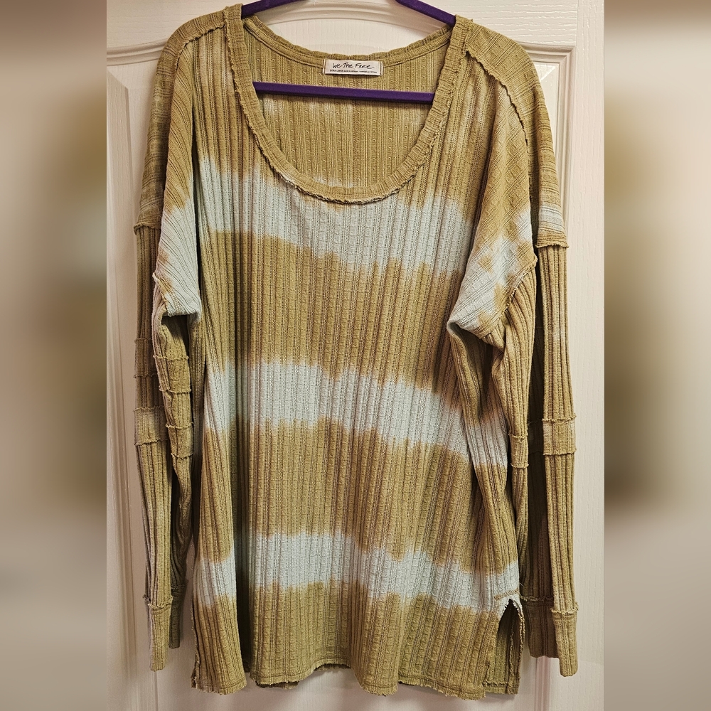Three people long sleeve top